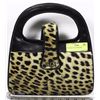 Image 1 : LEOPARD FAUX FUR PURSE.