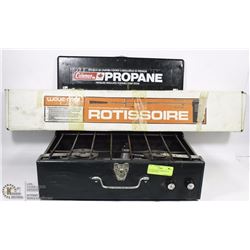 WAYNE-MAR ROTISSERIE KIT W/ COLEMAN GRILL