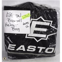 EASTON BASEBALL HELMET BAG, HOLDS UP TO 12 HELMETS