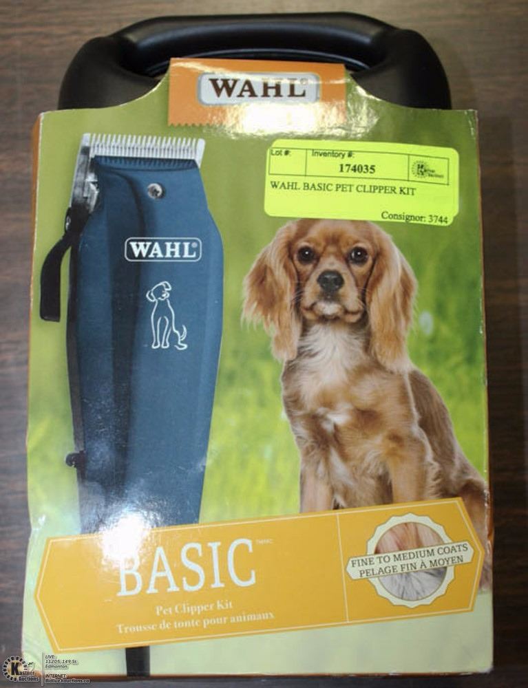 wahl basic pet clipper kit
