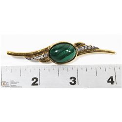 VINTAGE ESTATE BROOCH, HAS SMALL REPAIR ON BACK