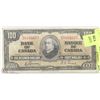 Image 1 : 1937 CANADIAN  $100  DOLLAR BILL