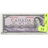 Image 1 : CANADIAN 1954 REPLACEMENT  NOTE $10.00 BILL