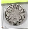 Image 1 : CANADIAN 1910 GEORGE V 50 CENT PIECE