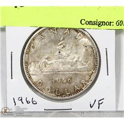 1966 CANADIAN SILVER DOLLAR.
