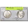 Image 1 : 1966 & 1867-1967 CANADIAN SILVER HALF DOLLARS.