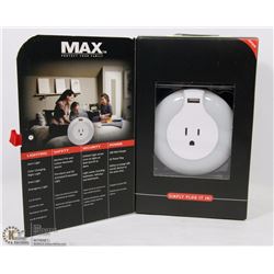NEW MAX USB CHARGER/NIGHT LIGHT