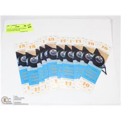 LOT OF 10 UNUSED 1983 STANLEY CUP PLAYOFF TICKETS