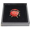 Image 1 : VINTAGE RHINESTONE "LADY BUG" BROOCH