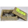 Image 1 : STONE TRINKET BOX FULL OF 1973 RCMP CENTENNIAL