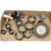 Image 1 : FLAT OF HOLE SAW BITS & WIRE BRUSH