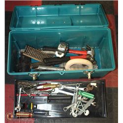 BLUE BENCHMASTER TOOLBOX WITH CONTENTS