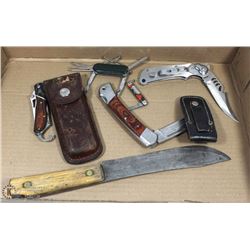 ESTATE FLAT OF ASSORTED KNIVES