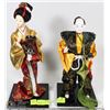 Image 1 : PAIR OF JAPANESE TRADITIONAL FIGURES