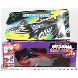 BATMAN & SPIDERMAN CARS