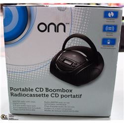 ONN PORTABLE CD BOOM BOX