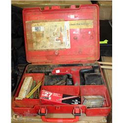 HILTI GUN "SHOT STYLE" IN CASE