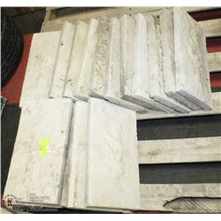 LOT OF 20 CONCRETE STEPPING STONES 8"X16"