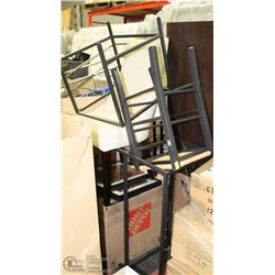 STACK OF ASSORTED SHOWHOME MISC DECOR CHAIRS AND