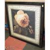 Image 1 : LARGE FLORAL FRAMED PICTURE
