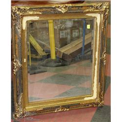 GOLD TONE VINTAGE STYLE MIRROR