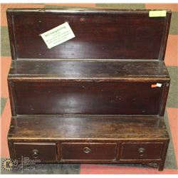 WOOD FENG SHUI/BUDDHIST PRAYER STAND 13X29X28