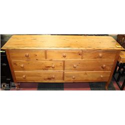 SHOWHOME 7 DRAWER WOOD DRESSER18.5X16X31