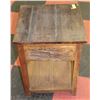 Image 3 : SOLID WOOD 1 DRAWER END TABLE 19.5X19.5X20