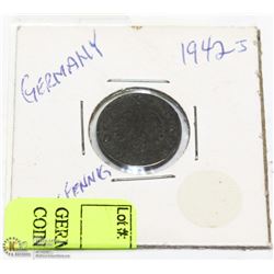 GERMANY 1942 1 RECHSFENNIG COIN