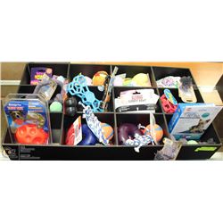 LARGE 12 SLOT FLAT OF DOG & CAT TOYS, COOLING PET