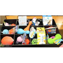 LARGE 12 SLOT FLAT OF DOG & CAT TOYS, COOLING PET