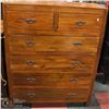 Image 1 : SOLID WOOD 6 DRAWER CHEST OF DRAWERS