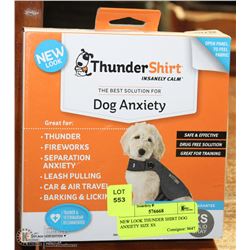 NEW LOOK THUNDER SHIRT DOG ANXIETY SIZE XS
