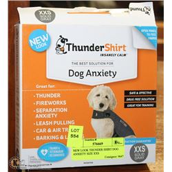 NEW LOOK THUNDER SHIRT DOG ANXIETY SIZE XXS