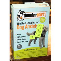 NEW  THUNDER SHIRT DOG ANXIETY SIZE XXL