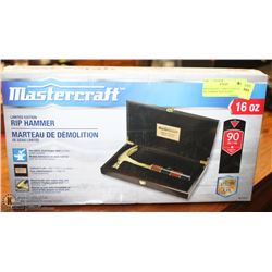 MASTERCRAFT LIMITED EDITION RIP HAMMER NEW IN BOX
