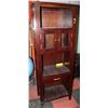 Image 1 : SOLID WOOD 6' CABINET