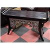 Image 2 : DECORATIVE BLACK WOOD SHOWHOME SOFA TABLE
