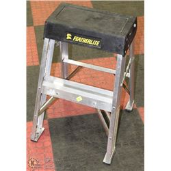 ALUMINUM 2 STEP LADDER AS THEY COME
