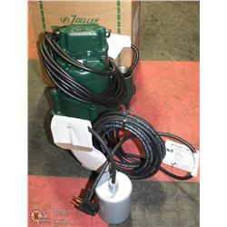 NEW ZOELLER ALL METAL SUMP PUMP IN BOX