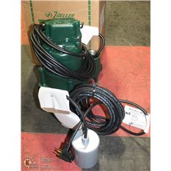 NEW ZOELLER ALL METAL SUMP PUMP IN BOX