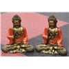 Image 1 : PAIR OF 7"H BUDDHA FIGURES