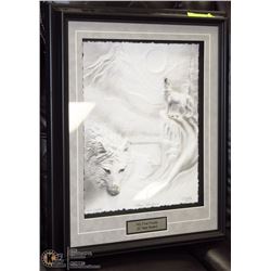 "MOON SHADOWS" BY J BETTS 385/2000 3D ART FRAMED