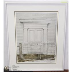 FRAMED 397/950 CHAPEL DOORS PRINT BY ROBERT