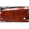 Image 2 : NEW 6 DRAWER DRESSER WITH 2 HIDDEN DRAWERS AND