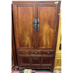 SOLID WOOD LARGE SHOWHOME ARMOIRE 22X42X79