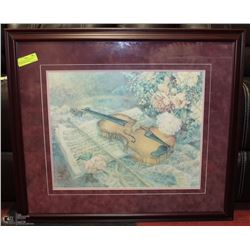 VINTAGE ESTATE LTD EDITION, TITLED & SIGNED PRINT