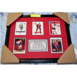 JEAN BELIVEAU HOCKEY CARD COLLECTION 5 CARDS