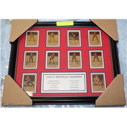 1950-1951 MONTREAL CANADIENS  PARTIAL TEAM MINI
