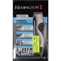 REMINGTON 22PC HAIR CLIPPER,CUT HAIR AT HOME